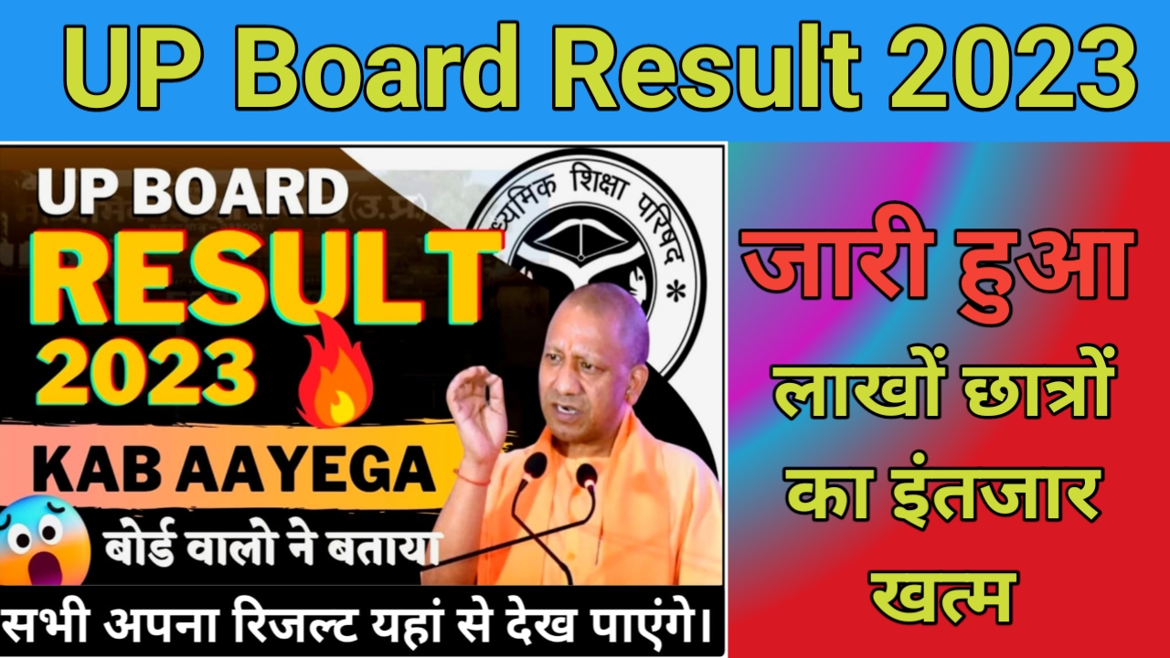 UP Board Result 2023 Kab Aayega